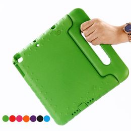 Case de cas pour iPad Air / Air 2 9,7 pouces Proof d'amortisseur portable EVA Full Body Cover Handle Stand Case for Kids for iPad 2017 2018 Case