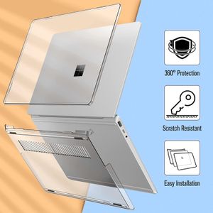 Case voor Microsoft Surface Laptop 3/4/5 13,5 12,4 inch Go 2/1 (20222020 Release) Beschermende Snap on Hard Shell Cove