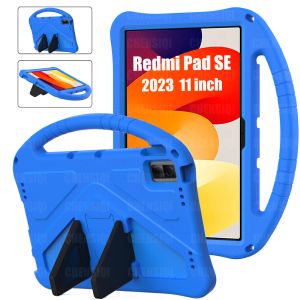 Boîtier pour Redmi Pad SE 2023 (11 pouces) Étui de protection EVA avec une poignée de support pour xiaomi Redmi Pad Se Tablet Kids Cover