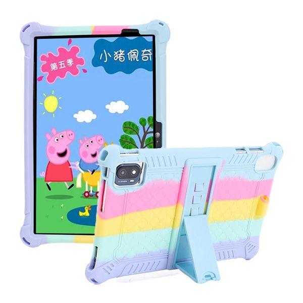 Boîtier de boîtier pour Teclast P25T 10,1 pouces Couverture de tablette pour enfants Silicone souple pour choc pour P25T Nouveau comprimé Shell de protection