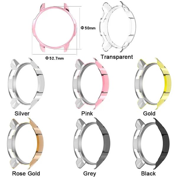 Couverture du boîtier pour Huawei Honor Watch GS Pro Platage PC Protector Halled Frame Watch Cases Protective Shell