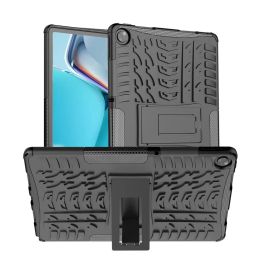 Cubierta de la caja para Realme Pad 10.4 Case 2021 Tableta de caja de armadura TPU+PC Cubierta de soporte a prueba de amortiguadores para el Real Me Pad 10.4 pulgadas RMP2102 Para Coca