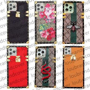 Case diseñador Case para iPhone 15 14 Pro Max 14 Plus 13 12 Mini 11 XR XS XSMAX Costilla de cuero Samsung Galaxy S23 Ultra S22 S21 S20p S20 Plus S20U Nota 10 10p 20 Ultra Cover