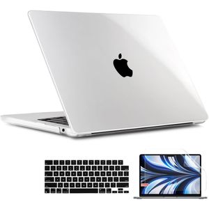 Coque pour MacBook Air 15 pouces 2023, modèle A2941 avec puce M2, coque rigide en plastique, protection d'écran pour clavier