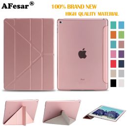 Caso para Apple iPad Pro 9.7 (lanzamiento 2016) Tableta Flip Smart Cover Protective Fundas Stand Shell Cover A1673 A1674 A1675