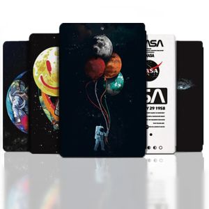 Funda para Funda Xiaomi mi Pad 6 5 Pro 11 12,4 Redmi Pad 10,6 pulgadas Funda de silicona con despertar y dormir automático astronauta globo Luna cubierta