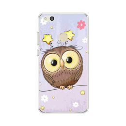 Case pour Huawei P10 Lite Case Soft Silicone TPU Téléphone Back Protective Cover Case Capa Coque Shell