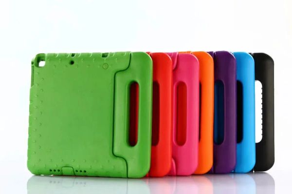 Funda para iPad 10 GEN 234 Air 2 pro Funda de cuerpo completo EVA a prueba de golpes de mano Funda con asa y soporte para niños para Apple ipad 7 7th Air Pro ZZ