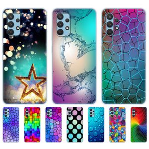 Voor Samsung Galaxy A32 A52 A52S A72 Case Phone Back Cover 4G 5G 2021 Silicon Coque Funda bumper Zomer