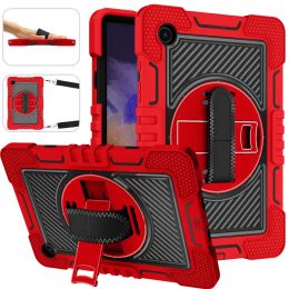 Case For Samsung Galaxy Tab S9 FE A9 Plus A8 10.5 2021 SMX200 X205 S6 Lite S7 S8 A7 10.4 T500 Lite T220 Case Kids Safe Tablet Cover