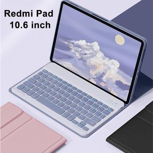 Case pour xiaomi redmi pad magnétique clavier tablette mous 2022 10.6 purifoldage en cuir PU stand de basculement pour xiaomi 5 por de couverture