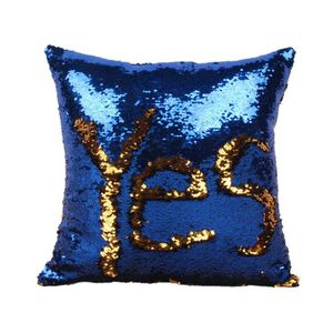 Case Kussen Cover Sequin Mermaid Kussensloop Glitter Omkeerbare Sofa Magic Double Reversible Cushion Cover 40 Design Pillow Case