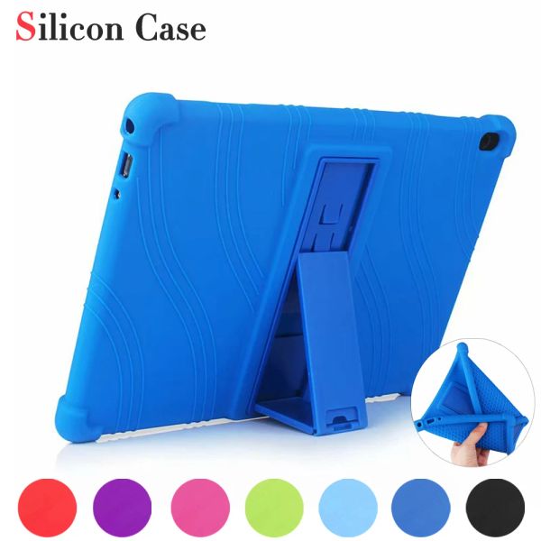 Case de silicium pour Lenovo Tab M10 Plus M10 HD 2nd Gen TB X306 X606 X605 X505 M10 E10 P10 M8 8705 E8 8 