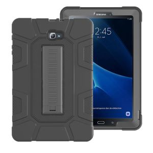 Case Silicone Rubber Block -Profle Armor Fase para Samsung Galaxy Tab A A6 10.1 2016 T580 T585 SMT580 SMT585C Tableta de tableta