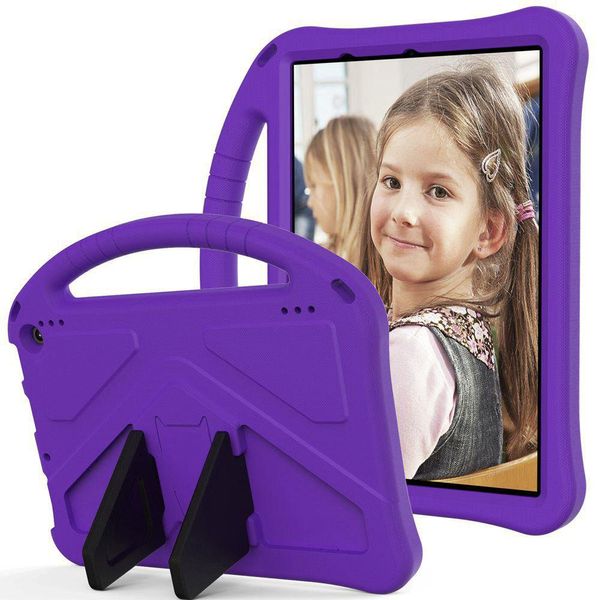 Case de tablette pour Kindle Fire HD 10 2021 10.1 '' Couverture de stand HD10 Plus Kids Safe Eva Protective Shell Coque T76N2B T76N2P