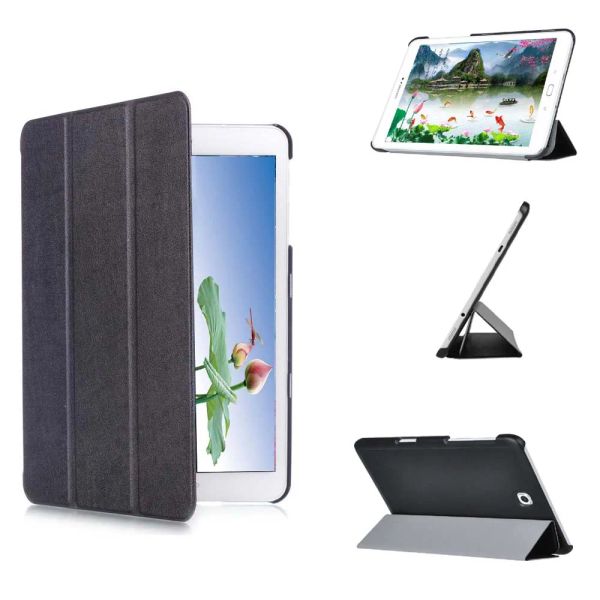 Case Tablet Case pour Tab S2 9.7 SMT810 T815 T813 T819 Couverture pour Samsung Galaxy Tab S2 8.0 SMT710 T715 T713 T719 Case + film d'écran