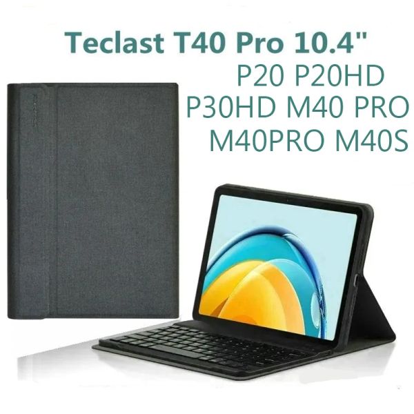 Boîtier de clavier sans fil ultraminal pour Teclast P20 P20HD P30HD M40 Pro Air M40pro M40S T40 Plus Couvercle de support de support de protection