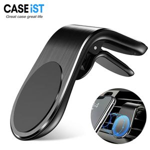 CASEiST Support de téléphone magnétique puissant pour voiture Support universel pour grille d'aération Support magnétique mobile 2800 Gauss Clip de poignée rotatif à 360 degrés Smartphones GPS