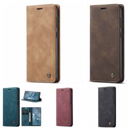 Fundas tipo billetera de cuero CaseMe para Google Pixel 7 Pro 6 Samsung S23 Ultra Galaxy S23 Plus Moda de lujo Suck Cierre magnético Soporte vintage Fundas con tapa