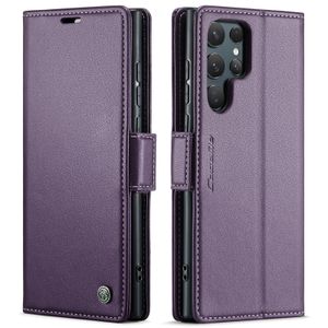 CaseMe Étui portefeuille à rabat en cuir PU résistant aux chocs avec porte-cartes pour Samsung Galaxy S24 Ultra S23 S22 S21 S20 avec blocage RFID et béquille de protection