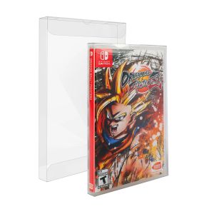 10 Uds. Cartucho de juego transparente, carcasa de PET, Protector de plástico PET para juegos de Nintendo Switch, caja de tarjetas de juego, cajas de pantalla OLED