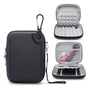 Cas 2.5 pouces Portable HDD sac externe USB disque dur transporter Mini USB câble étui couverture pochette écouteur sac pour HDD protecteur étui