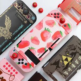 Funda protectora dura para Nintendo Switch NS, consola Nitendo Swtich, calcomanía de acoplamiento directo, accesorios de juego, novedad de 2021