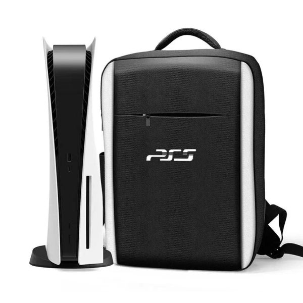 Cas 2022 NOUVEAU CONCEPTION DU BAG PS5 BAG GAME Console sac à dos pour Sony PlayStation 5 Console Travel Sac Host Back Pack Portable Satchel