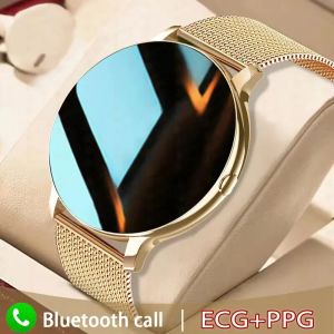 Cases 2023 Nuevo ECG+PPG Bluetooth Llame a Women Smart Women Men impermeables