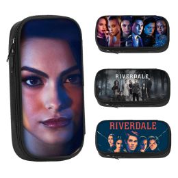 Cases 21cm x 10cm Riverdale Crime Suspect TV -serie Potloodkisten Grote capaciteit aanpasbare briefpapier Schoolbenodigdheden voor student