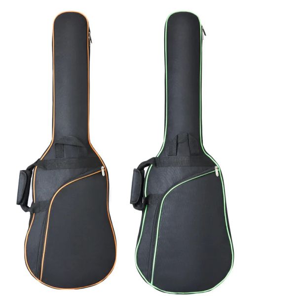 Caisses 40/41 pouces Case de guitare électrique tissu oxford sac à bord de bord coloré palette de coton de coton 8 mm Couvercle doux
