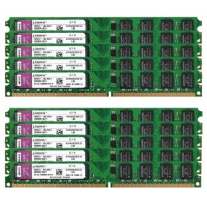 Cas 50pcs 100pcs DDR2 2GB 800MHz 667 UDIMM RAM PC2 6400 240pin 1.8V Infumed Compatible Toutes les cartes mères Mémoire de bureau DDR2 RAM
