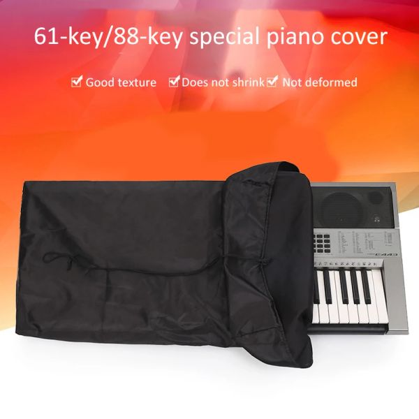 Cas 61/88 Clavier Piano Electronic Protection Sac de couverture de poussière Sacs d'oxford imperméables doux pour l'homme et les femmes K033