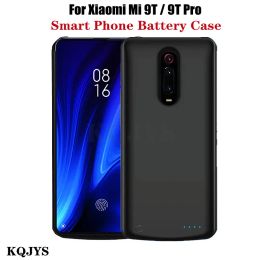 Cas 6800mAh Case de charge de batterie de cas Powerbank externe pour couverture de chargeur de batterie Xiaomi Mi 9T pour le boîtier de batterie Xiaomi Mi 9t Pro