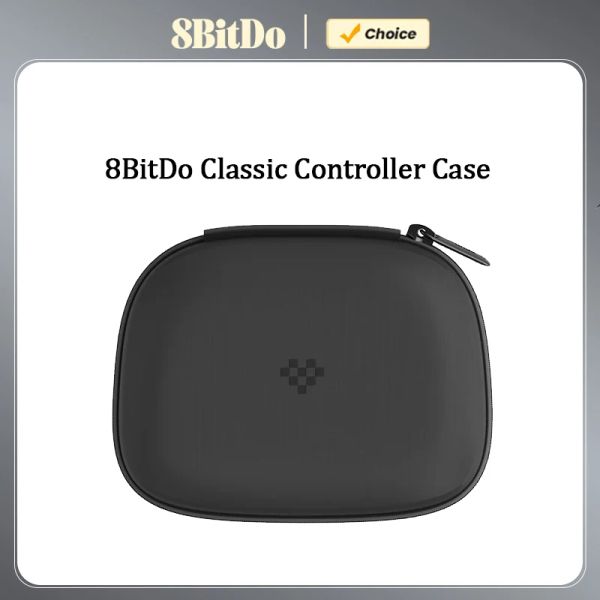 Cas 8bitdo Classic Controller Case de voyage Hard Shell Game Accessoire pour Pro2 Controller EVA Sac pour PS5 PS4 Switch Xbox One GamePad