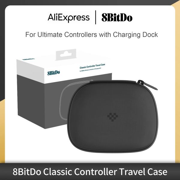 Casos 8bitdo Controlador clásico Caso de viaje Protective Bag Shell para 8bitdo Ultimate Bluetooth con controladores de muelle de carga