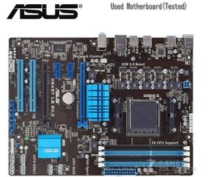 Cas ASUS M5A97 LE R2.0 Boîte principale d'origine pour Socket AMD AM3 + DDR3 32 Go USB2.0 970 Utilisé PC Motherborad de bureau utilisé