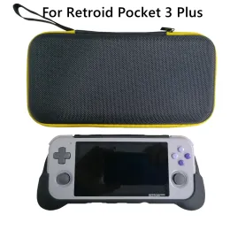 Caisses Case noire Grip noir pour Retroid Pocket 3 Plus Game Player Player Mini POCKE POCKE PORTHE 3.5 Sac de transport Livraison GRATUITE
