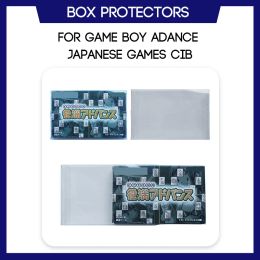 Caisses Box Protector for Game Boy Advance Games japonais Cib Complete dans la boîte Custom Made Clear Plastic Case