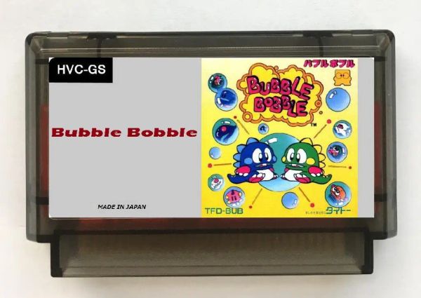 Cas Bobble Bobble (FDS IMULUME) CARTRIDE DE GAME POUR LA CONSODE NES / FC