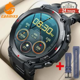 Cas Canmixs 2023 Smartwatch hommes deux sangles Bluetooth appelant des modèles de sport fréquence cardiaque moniteur de sommeil calculatrice Sport montre intelligente femmes