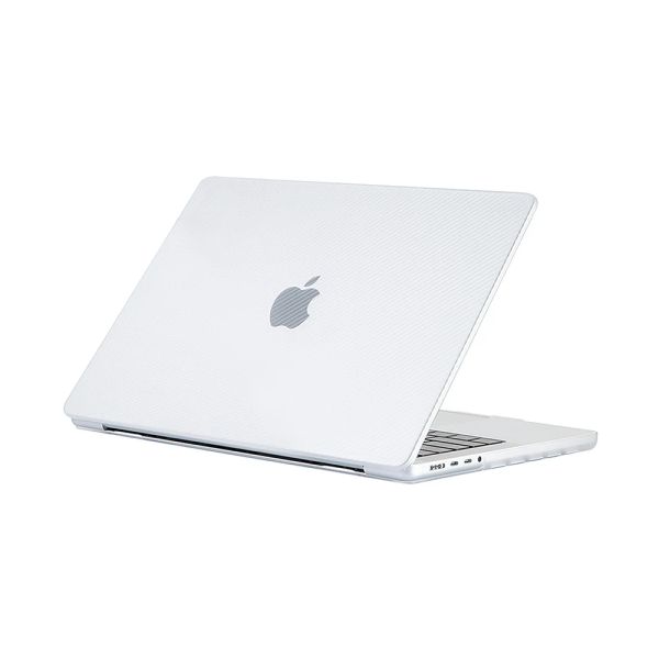 Cas de carbone Fibre Textur ordinateur portable Casecover pour Apple MacBook Herbe Air Pro 13.6 15,3 pouces tactile Bar ID Air Pro 14.2 16.2 Case