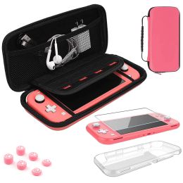 Estuches de transporte, funda protectora para Switch LITE, funda de TPU transparente suave para Nintendo Switch Lite, accesorios de protección para consola