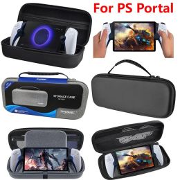 Caisses sacs de boîtier pour PS Portal Case Eva Bag de rangement de transport Hard Travel pour Sony Playstation 5 Portal Game Console Accessoires