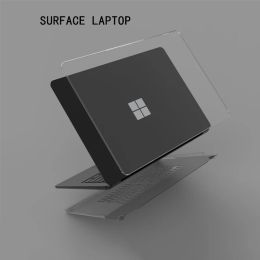 Casos Caso transparente para la computadora portátil de Microsoft Surface 3 4 13.5 pulgadas PC dura Cubierta de la computadora portátil a prueba de choques para 1868 1951