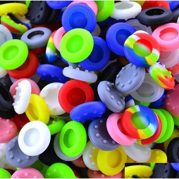 Étuis Couvre Sacs 1000Pcs / Lot Souple Antidérapant Sile Thumbsticks Cap Thumb Stick Caps Ers Grips Er Pour Ps3 / Ps4 / Xbox One / Xbox 360 Dr Dhrgb