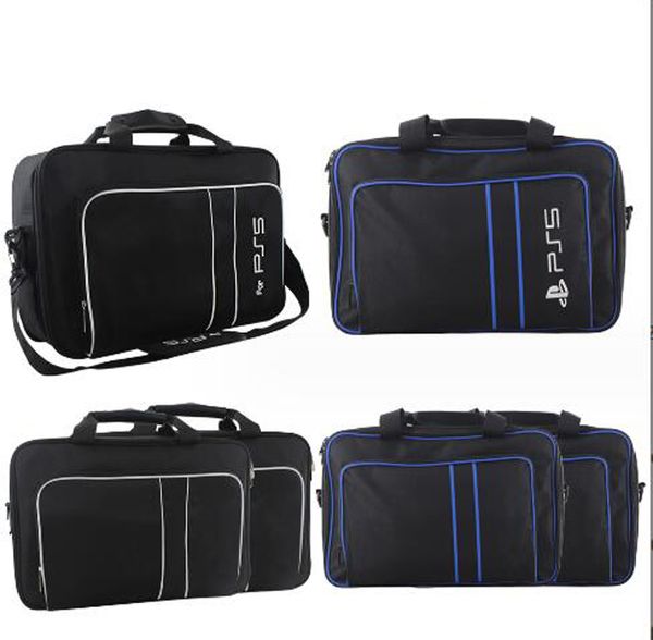 Estuches Fundas Bolsas Estuche de transporte para PS5 Disco de almacenamiento de viaje Edición digital y controladores Hombro protector Tarjetas de juego Accesorios Nuevo