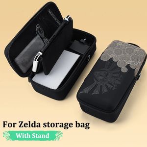 Étuis housses sacs pour zelda Switch OLED sac de rangement portable pochette de voyage de protection étui de transport écarlate et violet pour NS Switch 231218