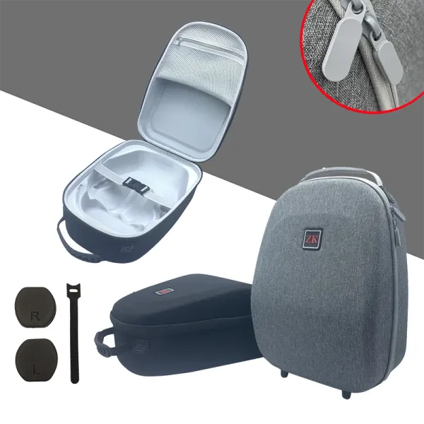 Cas EVA Sac de rangement dur pour PS VR2 avec casque de protection de support intérieur sac de casque de casque de transport sac de voyage pour P5 VR2