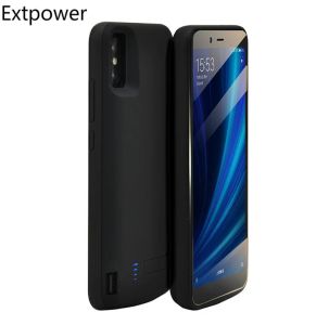 Cas Extower 6000mAh pour xiaomi 6 Banque d'alimentation externe Nouveau chargeur de batterie de téléphone intelligent Banque d'alimentation Bateria externa
